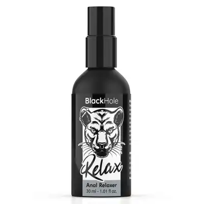 Black Hole - Anal Relaxer Spray Explorer 30 ml - Relaksujący spray analny na bazie wody. Efekt rozluźnienia i dodatkowy poślizg w kompaktowym opakowaniu.