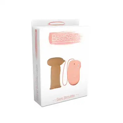 Toyz 4 Lovers - Bestseller Glans Stimulator. Miękki masturbator stymulujący z przewodowym sterowaniem.