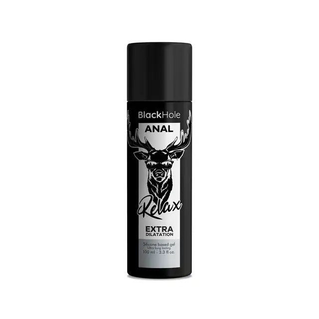 Black Hole  - Gel Silicone Base Anal Dilation 100 ml - Silikonowy lubrykant analny o delikatnym efekcie relaksującym. Długotrwały poślizg i większy komfort podczas stymulacji analnej.