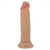 Pretty Love - Quentin 7,2" - Realistyczne dildo z przyssawką z elastycznym kręgosłupem i ruchomą skórką. Ponad 18 cm przyjemności!