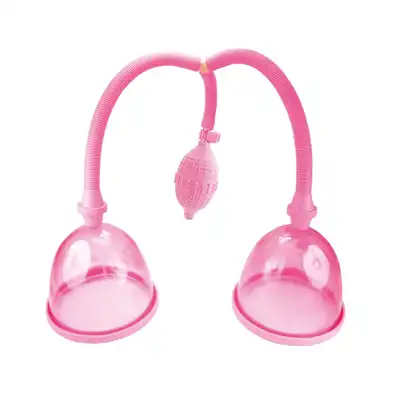 Toyz4Lovers - Nipple Sucker Breast Cups - Pompka do piersi i sutków z ręczną regulacją podciśnienia. Natychmiastowy efekt!