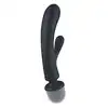 Satisfyer - Triple Lover Black. Wibrator wielofunkcyjny potrójne możliwości, stymulacja łechtaczki, punktu G równocześnie. 