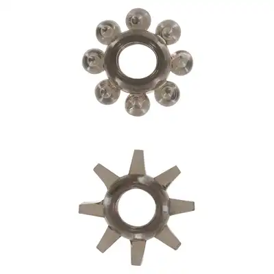 ToyJoy - Power Stretchy 2 Rings. Silikonowe rozciągliwe miękkie ringi. 