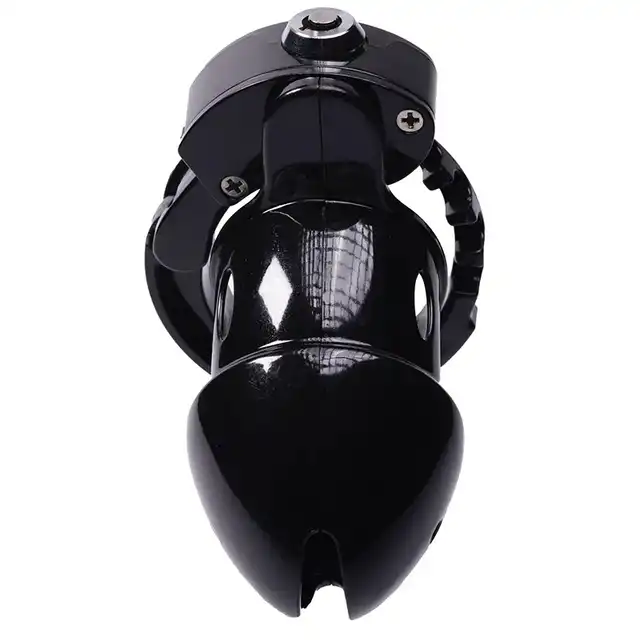 Fanstasy Fetish - Cock Cage Advanced Locking Mechanism ABS - Klatka na penisa z systemem blokowania. Kłódka z kluczami w zestawie!