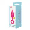 Love Signal - Soft Start Plug Anal - Uroczy korek analny w kolorze różowym idealny dla początkujących. 