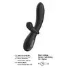 She.E.O - E-Stim G-Spot Vibrator - Innowacyjny wibrator z króliczkiem, z klasyczną stymulację punktu G i łechtaczki z technologią E-Stim. 3 niezależne silniki, 5 programów elektrostymulacji i 10 poziomów wibracji!