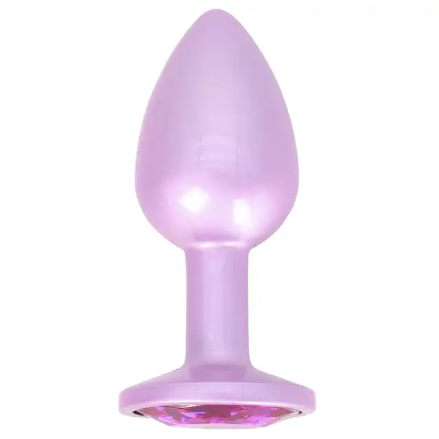 ToyJoy - Happiness Shine Like A Star Pink. Różowa zatyczka analna z różowym kryształkiem. 