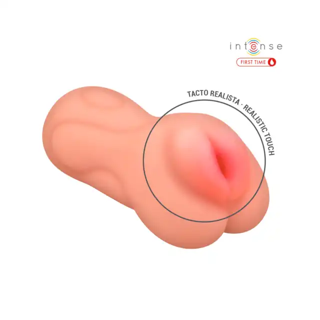 Intense - First Time – Sophie Virgin Masturbator. Dziewicza sztuczna pochwa ze zbiorniczkiem imitującym krew. Symulacja pierwszego razu!