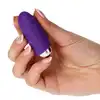 Useme - Mini Finger Fan Prop Purple - Uroczy mini wibrator ze żłobieniami. Kompaktowy rozmiar, silna stymulacja, miękki silikon.