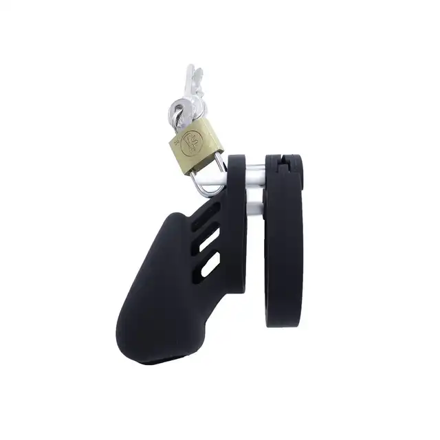 Kiotos – Silicone Adjustable Chastity Device. Silikonowa regulowana klatka na penisa, wyjątkowo wygodna