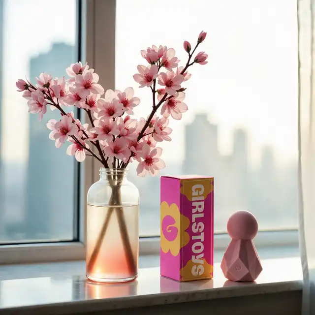 Girls Toys - Tokyo - Silikonowy, mięciutki mini wibrator typu wand do stymulacji łechtaczki o ciekawym kształcie.