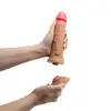 Kiotos - Cox Power Squirt Vibration Dildo with Remote - Zaawansowane dildo z wibracjami i opcją wytrysku, pilot w zestawie. Realizm w nowoczesnym wydaniu!