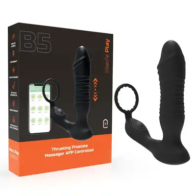 Erospace – B5. Masażer prostaty funkcja thrustingu i wibracji sterowany aplikacją. 