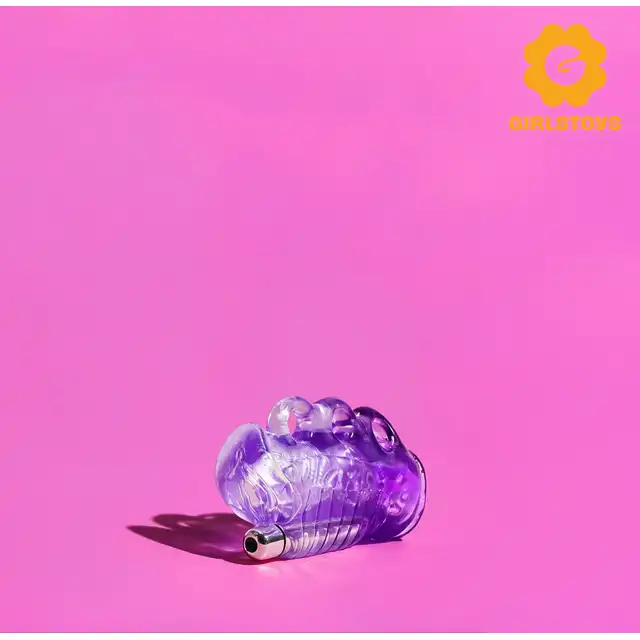 Girls Toys - Wagga Wagga – Żelowy masturbator z bulletem wibrującym i żłobieniami dl dodatkowych doznań.