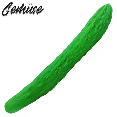Gemüse - The Cucumber. Niepozorny wibrator incognito ogórek 10 trybów wibracji. 