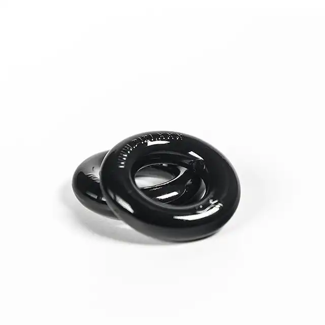 ZiZi - Top Cockrings Black - Zestaw 2 elastycznych pierścieni erekcyjnych.