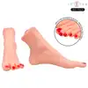 Intense - Deep Touch Gabbie Foot.  Dwuczęściowy masturbator w kształcie realistycznych stóp z waginami