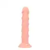 Toyz4Lovers - Ugo Anal Dildo 15,5 cm Pink Flesh - Spiralne dildo analne z realistyczną główką. Produkt Włoski!