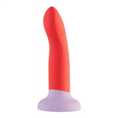 Love Signal - 2-Toned Love Stick Medium. Dildo silikonowe z mocną przyssawką. 