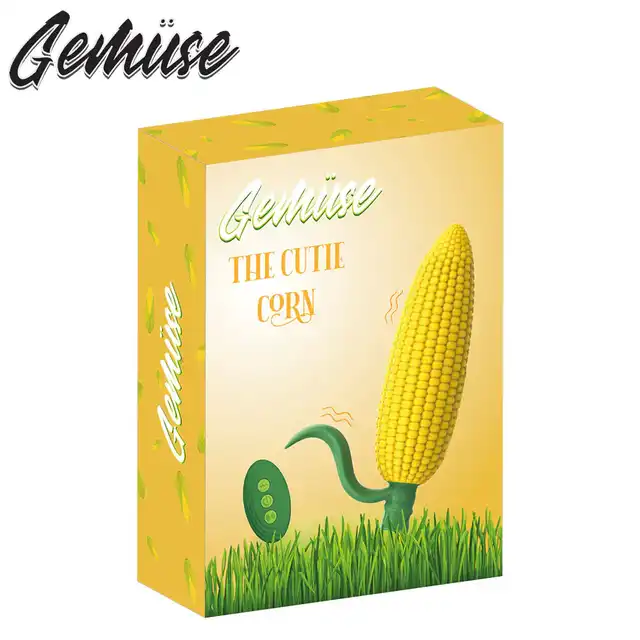 Gemüse - The Cutie Corn. Przesłodki kompaktowy wibrator kukurydza sterowany na pilocik. 
