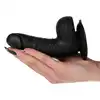 Toyz4Lovers - Orazio Realistic Dildo 15 cm Black - Realistyczne czarne dildo o kompaktowych rozmiarach. Klasyka we Włoskim wydaniu.