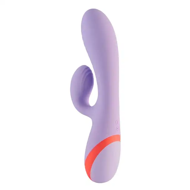 Love Signal - Twin Toned Duo Rabbit Vibrator - Urokliwy wibrator ze stymulacją łechtaczki, 7 trybów wibracji, wodoodporność IPX6.