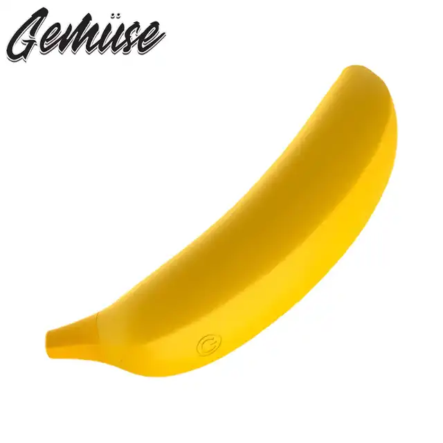 Gemüse - The Banana. Niepozorny wibrator incognito banan 10 trybów wibracji. 