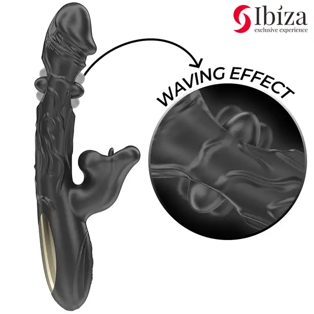 Ibiza – Oscillating and Biting Vibrator. Wibrator z efektem gryzienia, trybami oscylacji oraz stymulacji łechtaczki i punktu G!