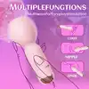 B-Series - Cute Mini Wand Pink - Kompaktowa różdżka w kolorze różowym, idealna w podróż.