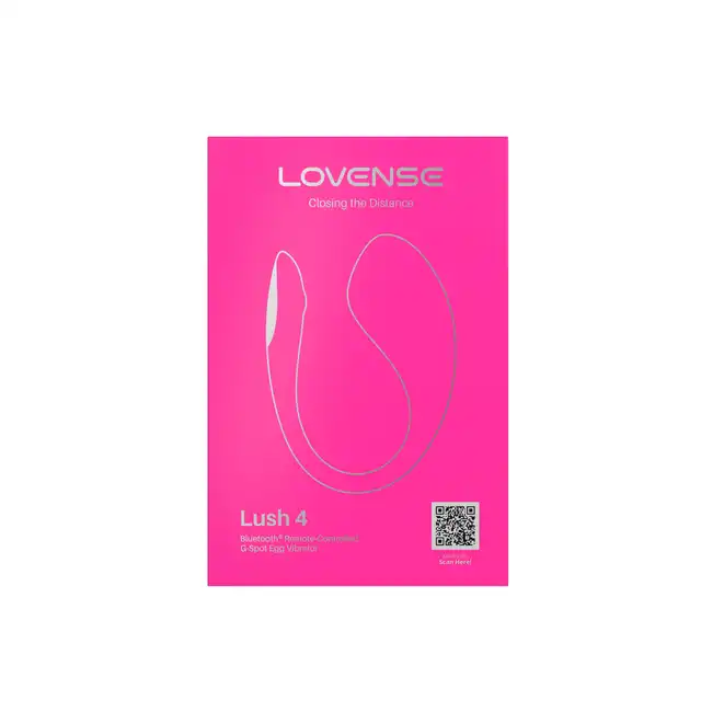 Lovense -  Lush 4. Ekskluzywna jajko sterowane na aplikacje na telefon.