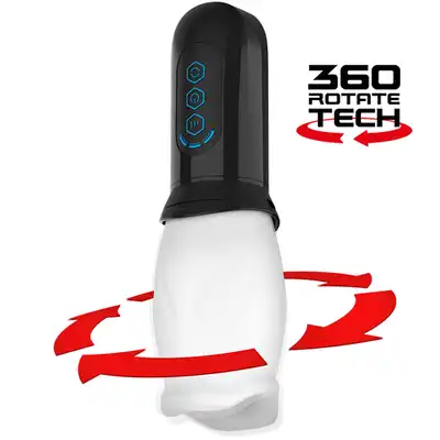 JamyJob – SpinJob. Nowoczesny masturbator i symulator seksu oralnego z funkcją obrotu 360°