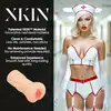 Xkin - Career Girls Naughty Nurse Tiffany Throatcheek - Kieszonkowy masturbator inspirowany pielęgniarką. Realistyczny, miękki, lekki.
