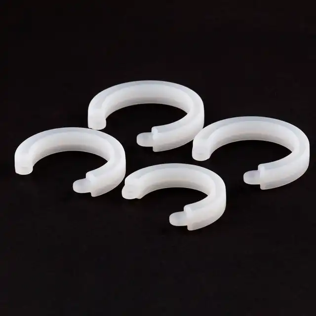 BSeries - Silicone Penis Cock Cage - Regular - Silikonowa klatka na penisa z 5 wymiennymi ringami oraz kłódką. Idealny wybór dla osób ceniących dopasowanie, komfort i funkcjonalność.