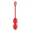 Love Signal - Playful Drops Love Ball - Silikonowe kulki gejszy do ćwiczeń mięśni kegla. Uroczy design!