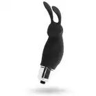 Intense - Roger Mini Rabbit czarny. Kompaktowy słodki stymulator na baterie. 
