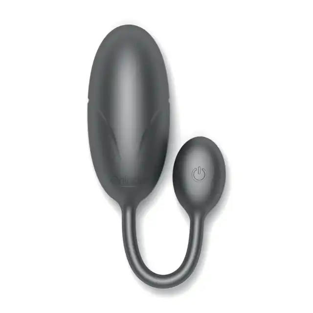 Oninder - Tokyo Vibrating Egg. Czarne wibrujące jajeczko z możliwością sterowania z całego świata! Na aplikację!