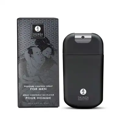Shunga – Pleasure Control Spray for Men 20 ml. Wydajny spray opóźniający wytrysk od znanej kanadyjskiej marki!