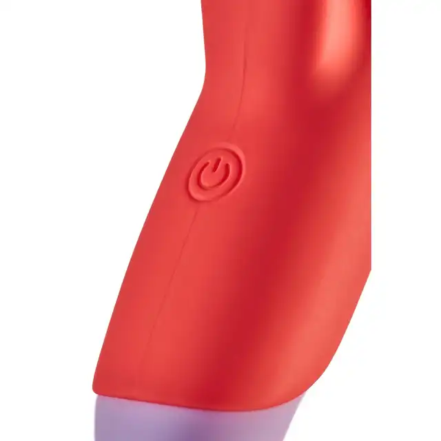 Love Signal - Double Beat Duo Vibrator - Dynamiczny wibrator do punktu G ze stymulacją łechtaczki. Wodoodporny, 2 motorki, 7 trybów wibracji.