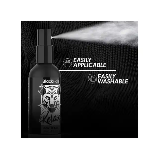 Black Hole - Anal Relaxer Spray Explorer 30 ml - Relaksujący spray analny na bazie wody. Efekt rozluźnienia i dodatkowy poślizg w kompaktowym opakowaniu.