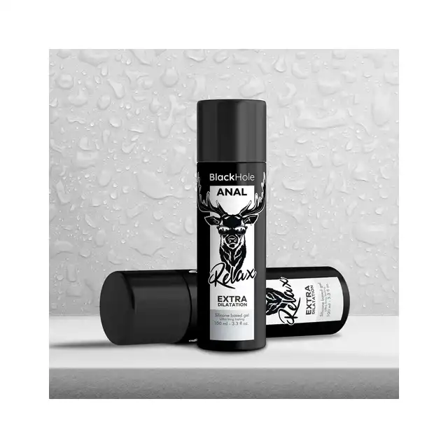 Black Hole  - Gel Silicone Base Anal Dilation 100 ml - Silikonowy lubrykant analny o delikatnym efekcie relaksującym. Długotrwały poślizg i większy komfort podczas stymulacji analnej.