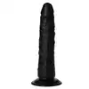 Toyz4Lovers - Clemente Realistic Dildo 21 cm Black - Realistyczne dildo z subtelnymi żyłami i lekkim zgięciem. Idealne do punktu G!
