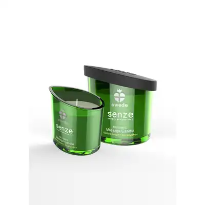 Swede - Senze Arousing. Świeca do masażu zapach Cytryna, pieprz i eukaliptus 50 ml. 