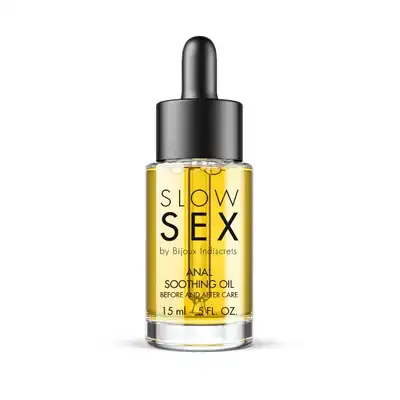 Slow Sex - Anal Soothing Oil 15 ml - kojący olejek analny, pielęgnacja analna przed i po.