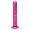 Romp - Jiggle - Nowoczesny wibrator  z rytmicznymi ruchami posuwisto-zwrotnymi. 6 poziomów prędkości oraz 4 tryby pracy, mocna przyssawka, kompatybilność z uprzężami strap-on.