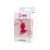 To Do - Anal Plug Diamond Heart Pink Small - Mały, różowy korek analny z kryształkiem w kształcie serca - romantyczny charakter!