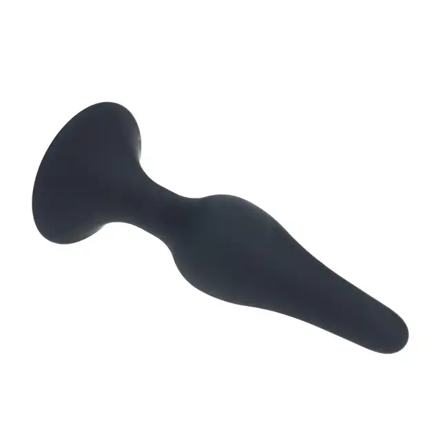 Levelz -  Slim Silicone Anal Plug S. Ergonomiczny podłużny silikonowy korek analny w rozmiarze S