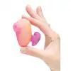 Romp - Kiss - innowacyjny i funkcjonalny stymulator łechtaczki z technologią Pleasure Air i wygodnym uchwytem. Wodoodporność IPX7, ładowanie USB, uroczy design!