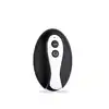 BSeries - Vibration Metal Anal Plug with Remote Control S - nowoczesny i elegancki metalowy korek analny z wibracjami, sterowany pilotem.