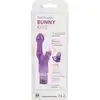Calexotics - The Original Bunny Kiss Purple - Uroczy żelowy wibrator z króliczkiem w kolorze fioletowym. Stymulacja punktu G, stymulacja łechtaczki, 3 poziomy wibracji!