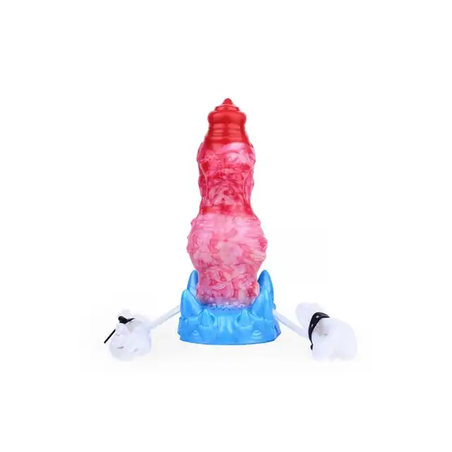 Kiotos Monstar – BlowcumCock. Niesamowite, kolorowe, pompowane dildo monster z opcją wytrysku!